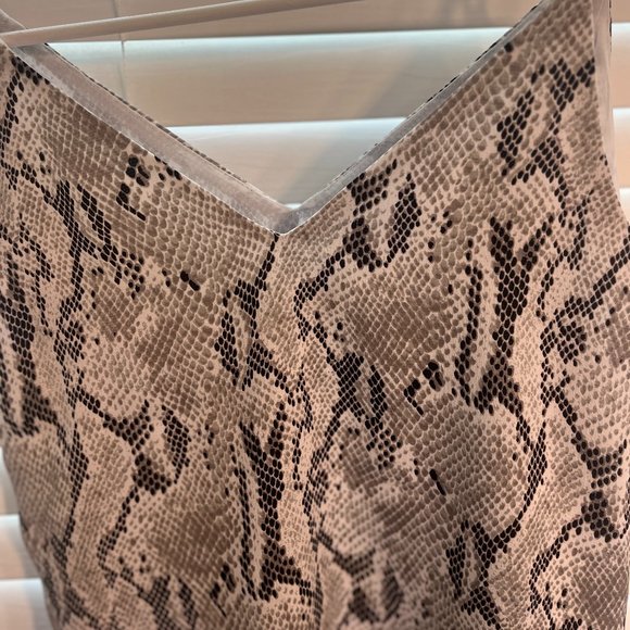 Snakeskin Cami From Express - Picture 3 of 4